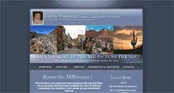 Desktop Screenshot of justicefinancial.net